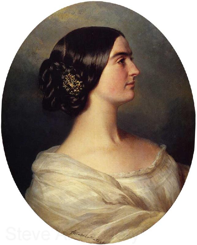 Franz Xaver Winterhalter Charlotte Stuart, Viscountess Canning Spain oil painting art